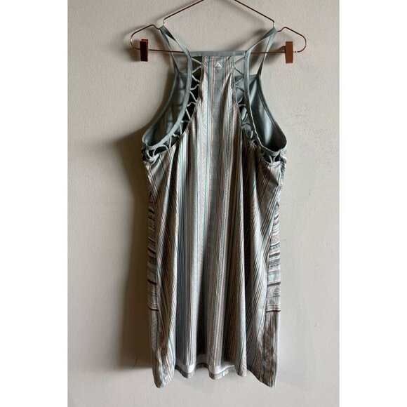 Prana Womens Ardor Agave Samba Sleeveless Activewear Mini Dress Multi Size XL - Picture 5 of 11